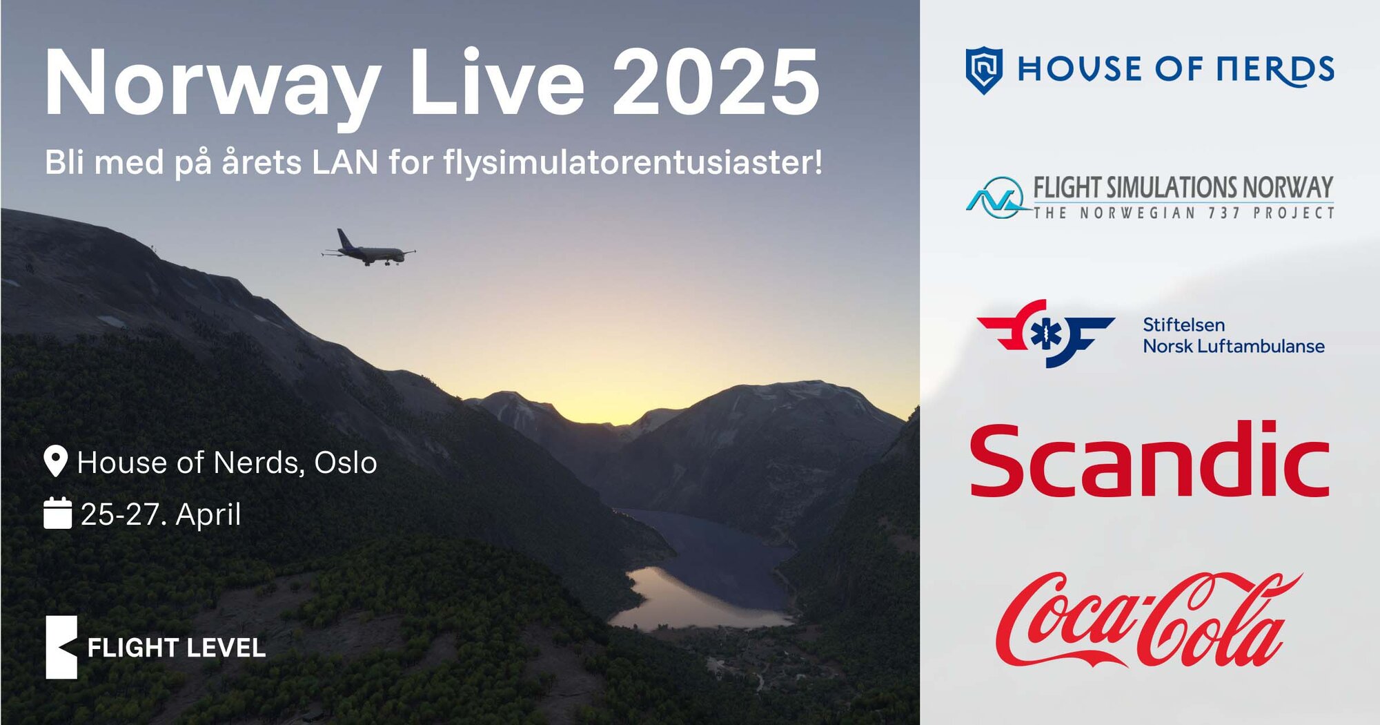 Norway Live 2025 - Årets LAN for flysimulatorentusiaster!